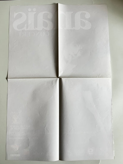 Affiche Poster Original Concert Anaïs The Love Album 2009 - 60x40cm