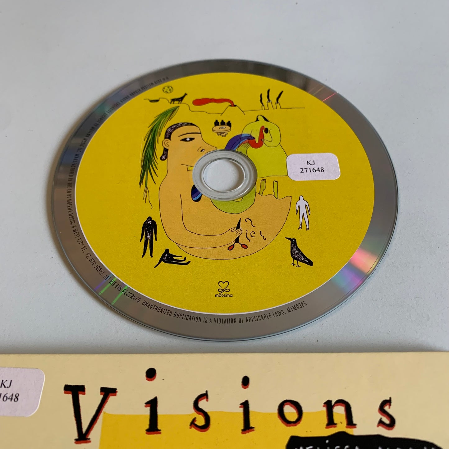 CD - Melissa Aldana - Visions - 2019