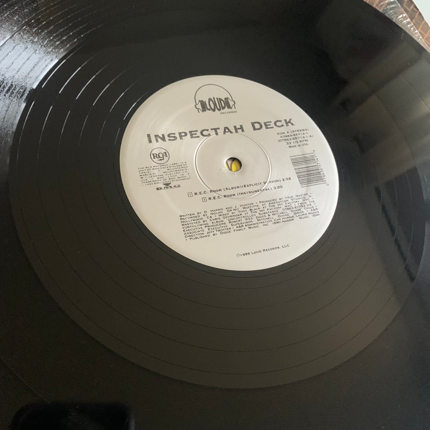 Inspectah Deck - R.E.C. Room - Single 1999