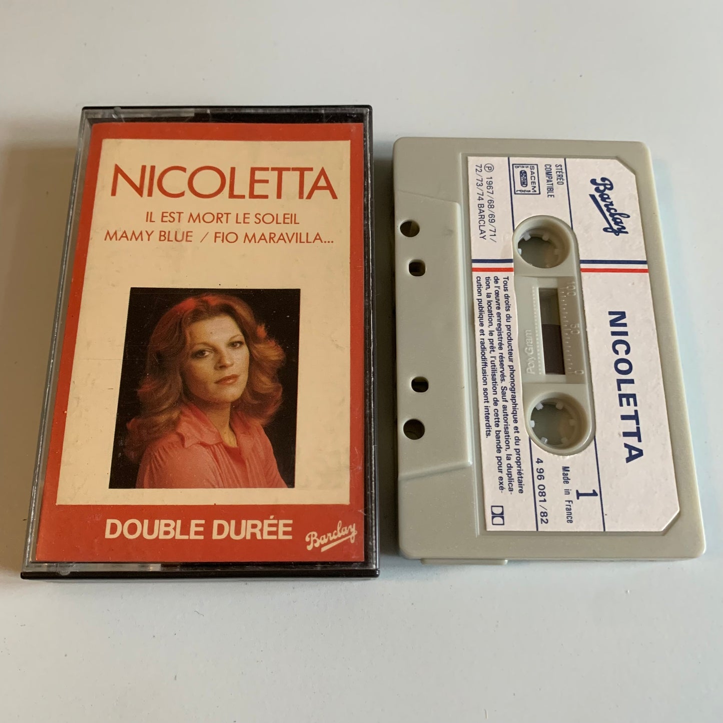 Nicoletta - Il Est Mort Le Soleil / Mamy Blue / Fio Maravilla - 1979