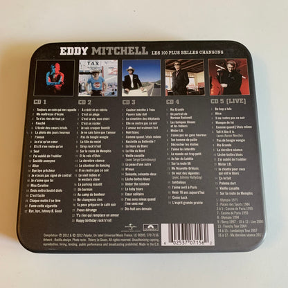 CD - Eddy Mitchell - Les 100 Plus Belles Chansons - Coffret 2018 Occasion