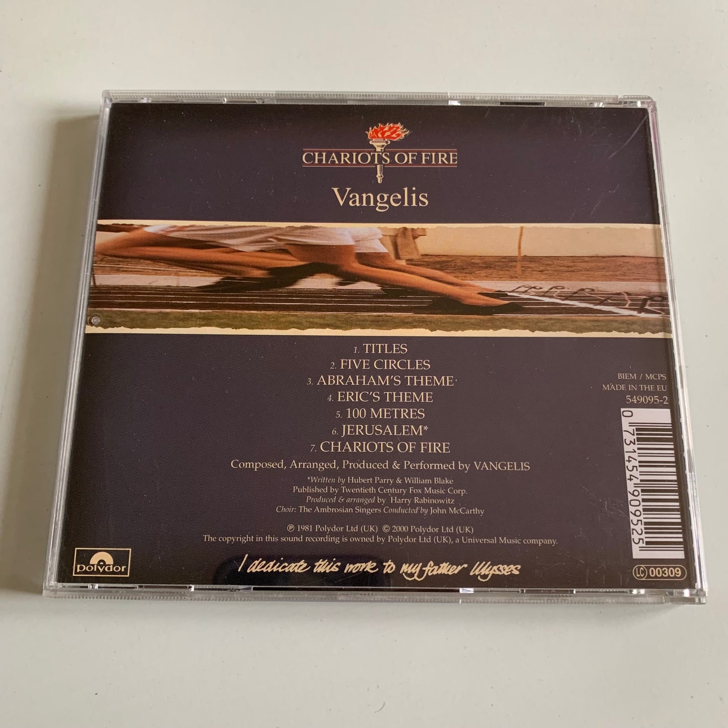 CD - Vangelis - Chariots Of Fire - 2000 Occasion