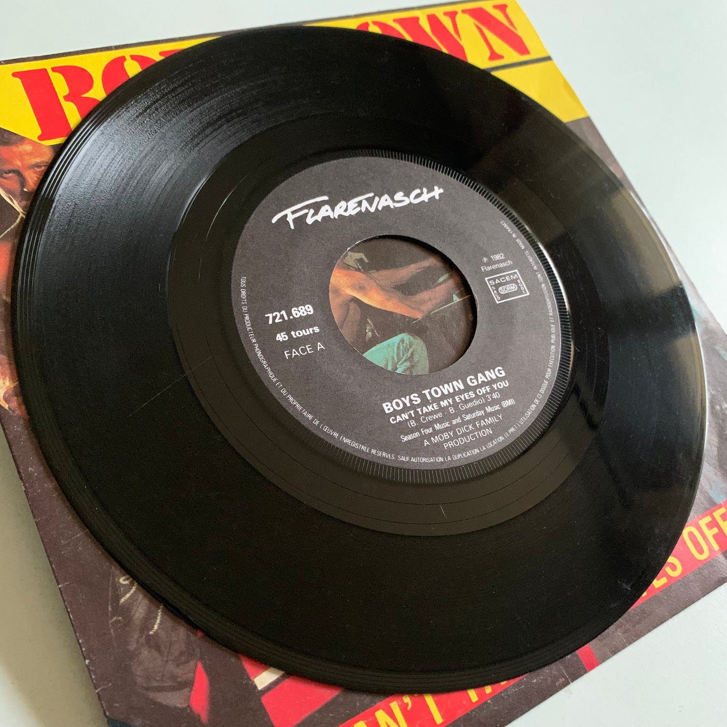 Boys Town Gang - Can't Take My Eyes Off You - Single 1982 Occasion