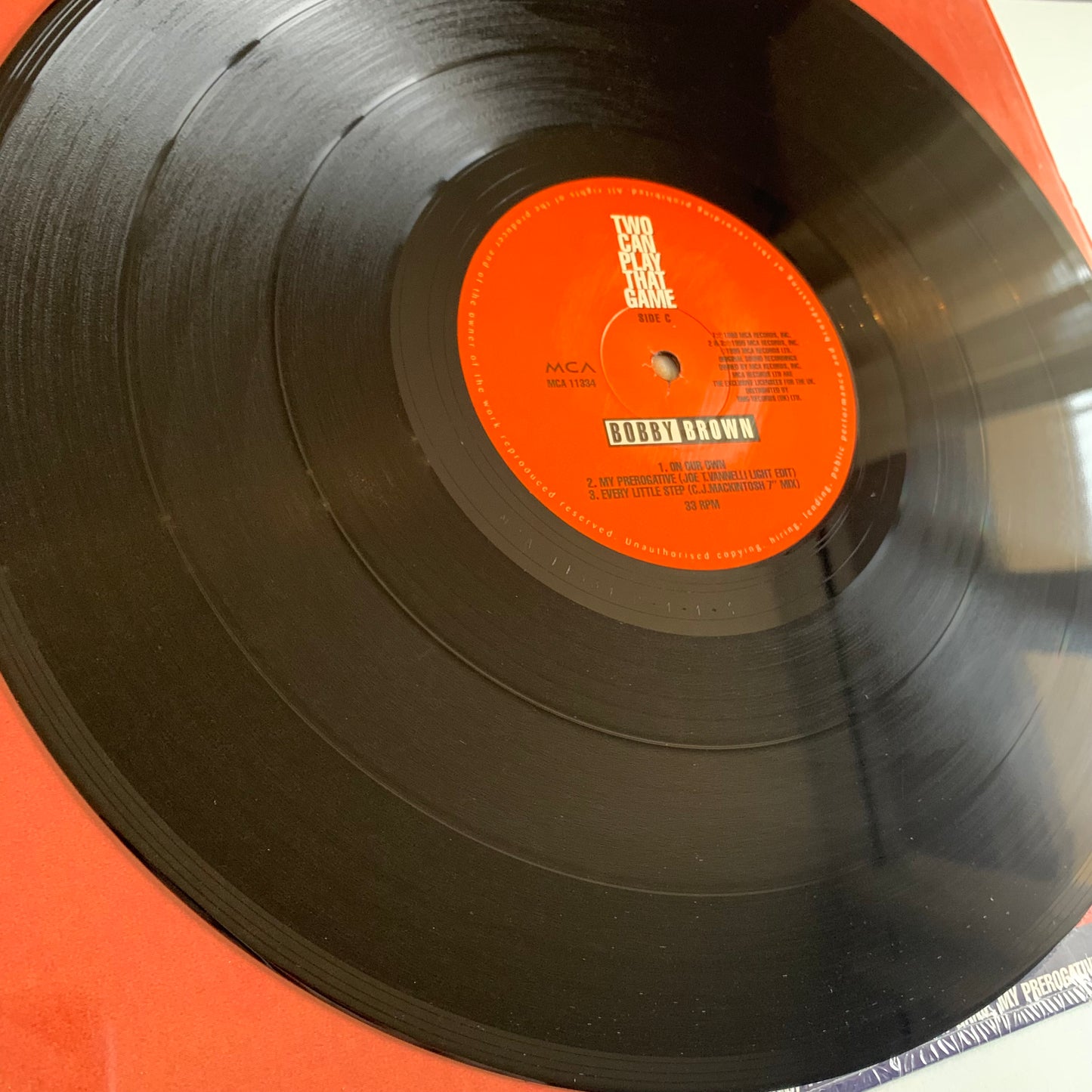 Bobby Brown - Two Can Play That Game - Double LP 1995