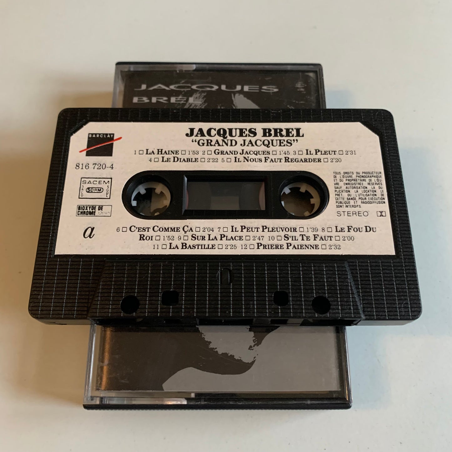 Jacques Brel - Grand Jacques - 1988 Occasion