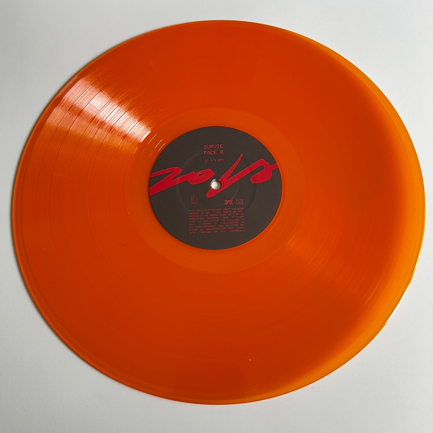 Zola - Survie - LP Orange 2023