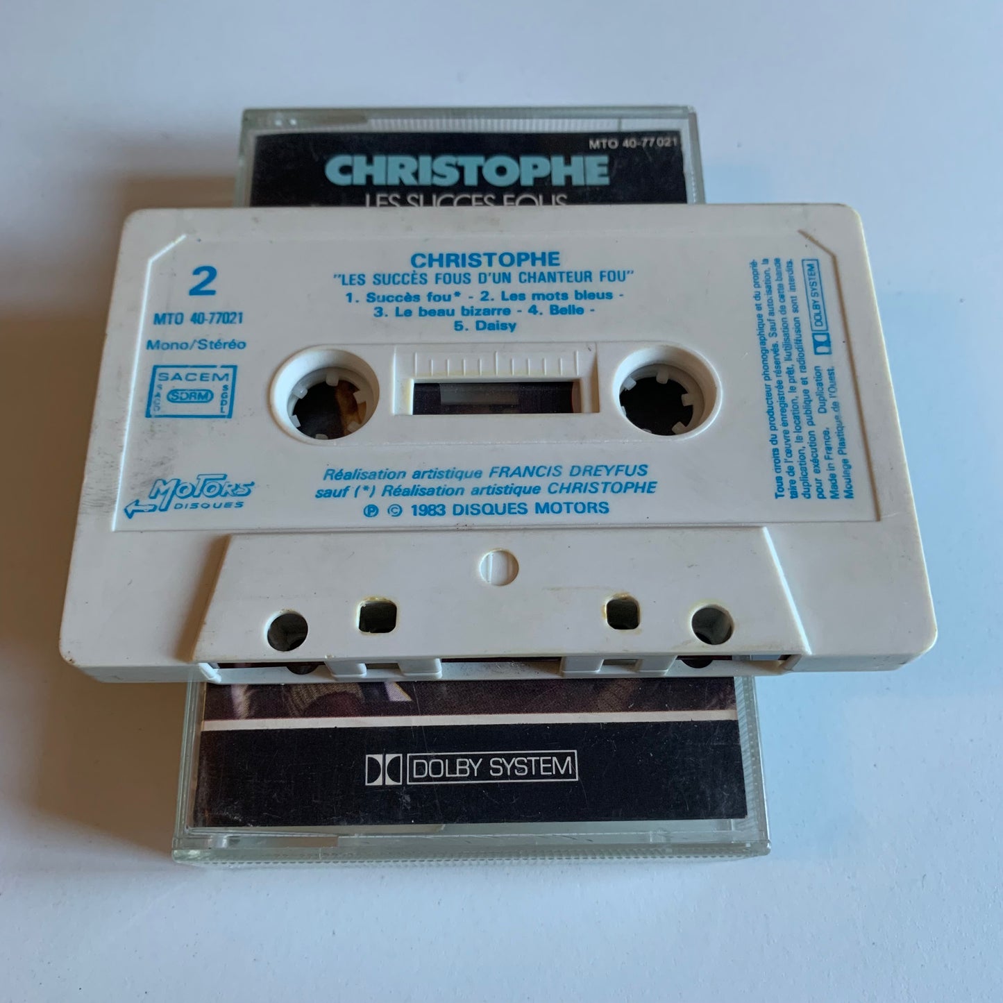 Christophe - Les Succès Fous D'un Chanteur Fou - 1983