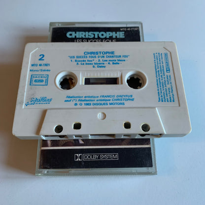 Christophe - Les Succès Fous D'un Chanteur Fou - 1983