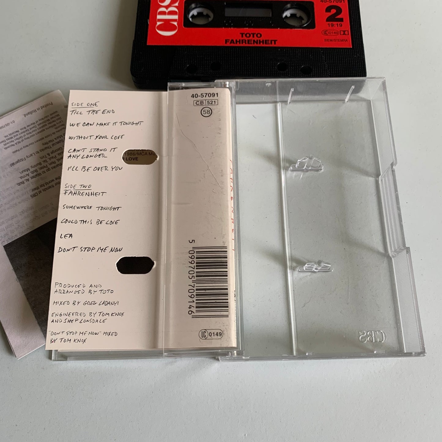 Toto - Fahrenheit - 1986 Occasion