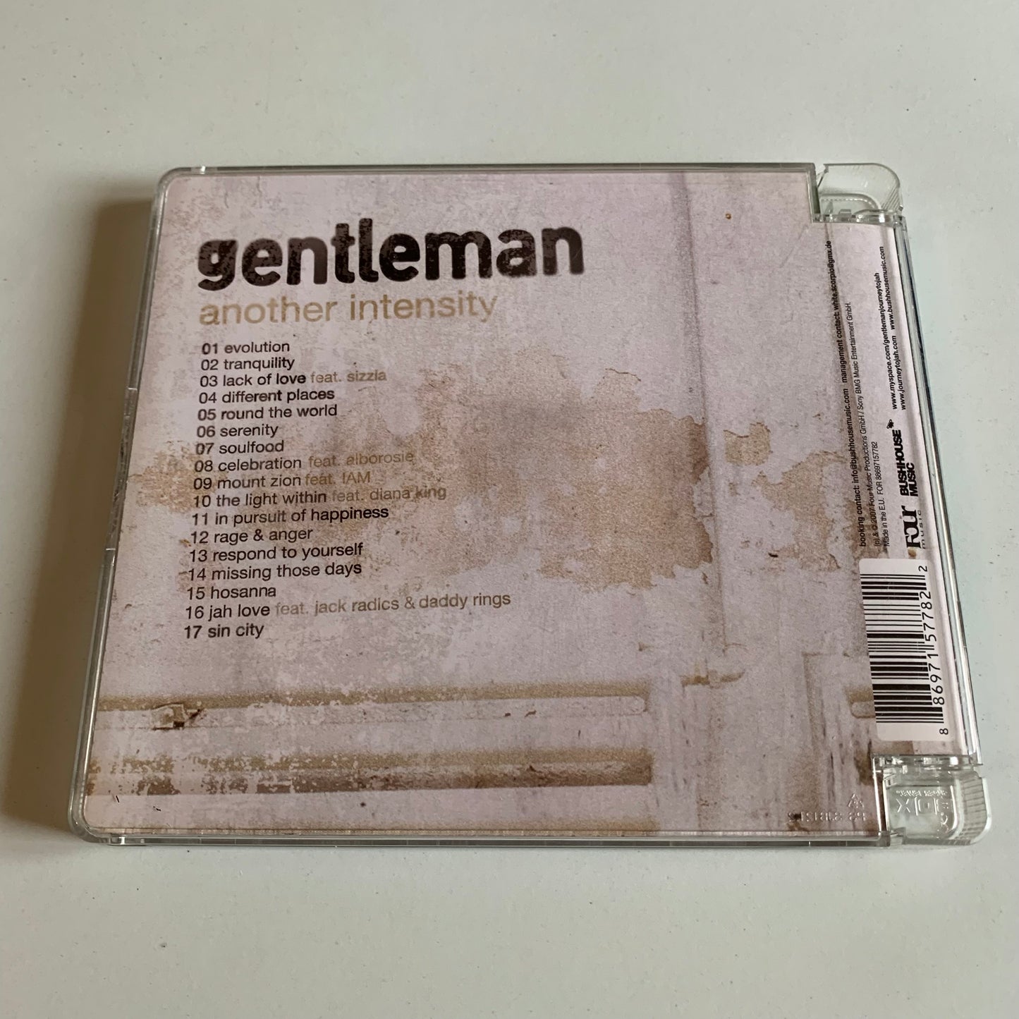 CD - Gentleman - Another Intensity - 2007