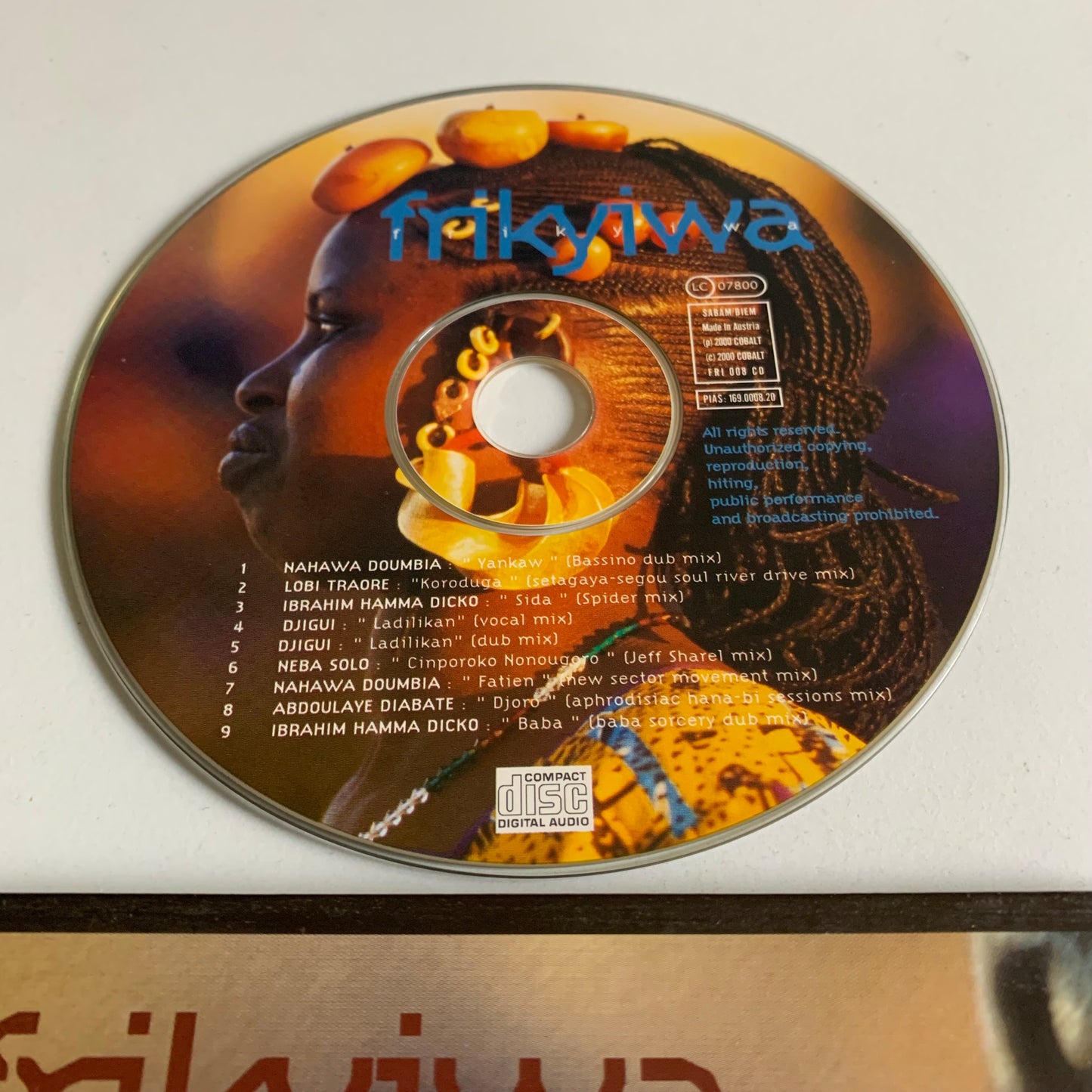 CD - Compilation - Frikyiwa Collection 1 - 2000 Occasion