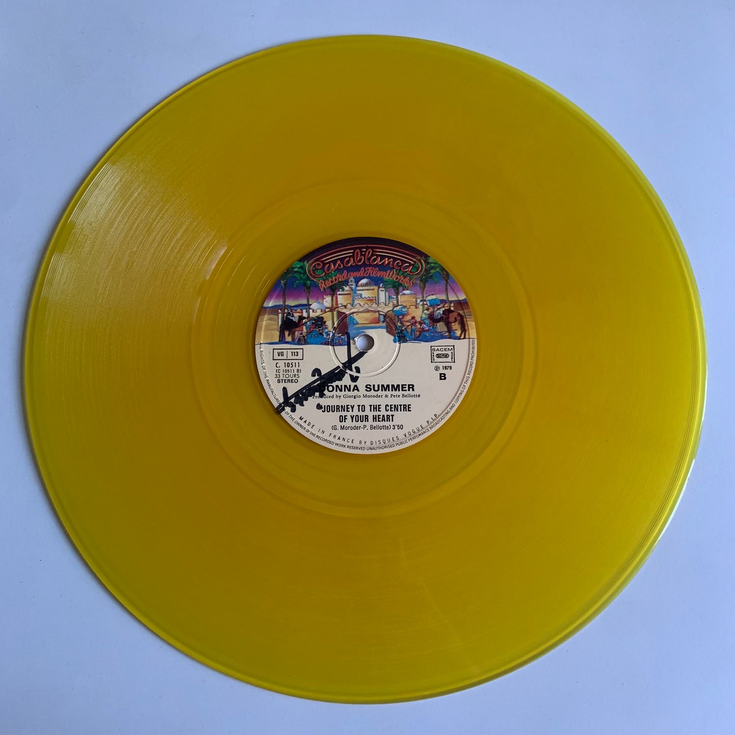 Donna Summer - Hot Stuff / Journey To The Centre Of Your Heart - Single 1979