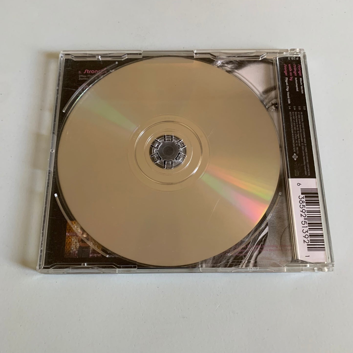 CD - Britney Spears - Stronger - Single 2000 Occasion