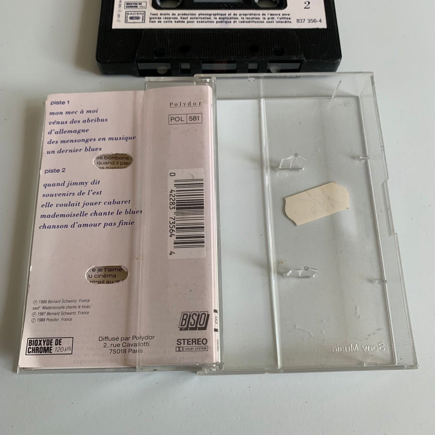 Patricia Kaas - Mademoiselle Chante  - 1988 Occasion