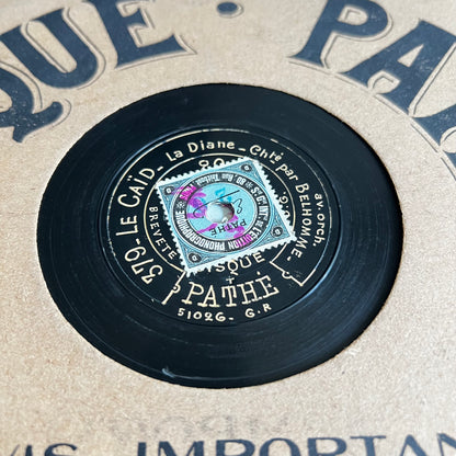 Disque Pathé - Le Caïd - Mignon - 25cm