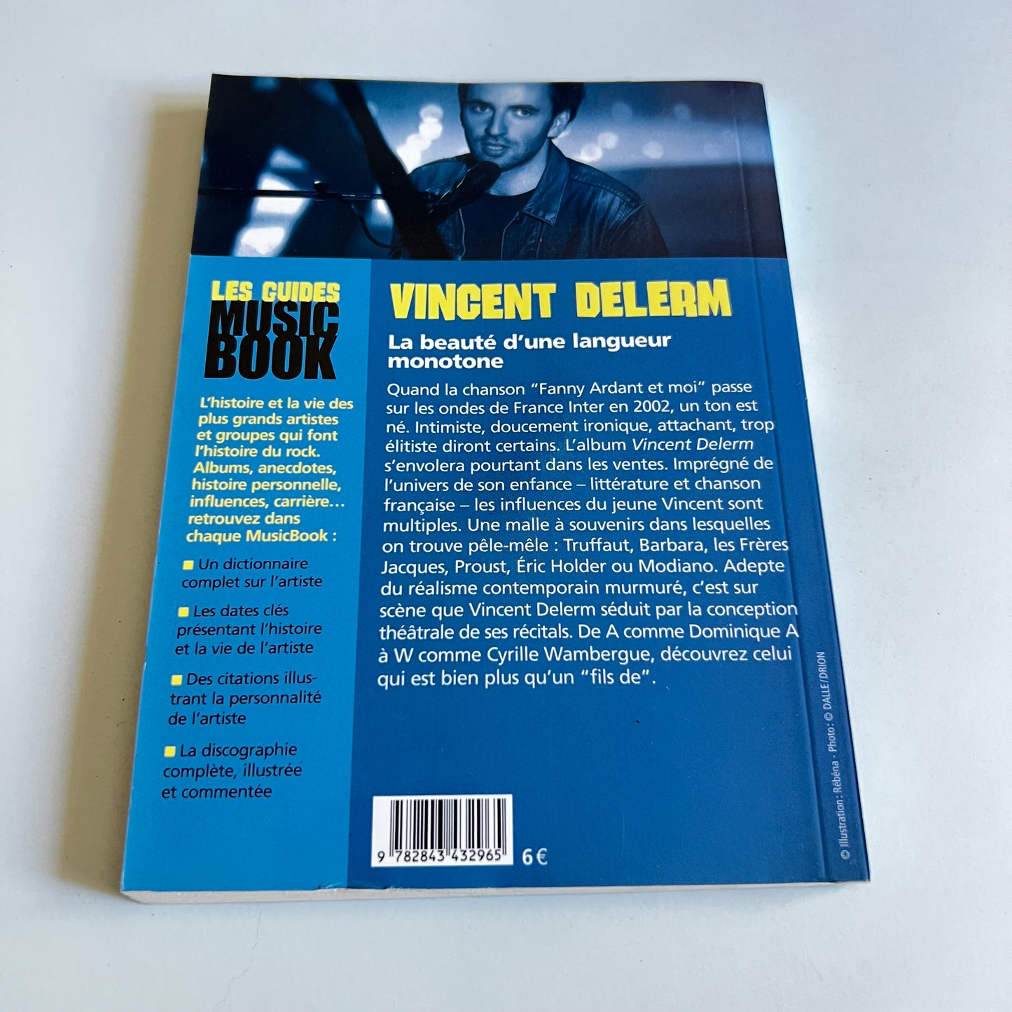 Livre - Vincent Delerm - Les Guides Music Book de A à Z