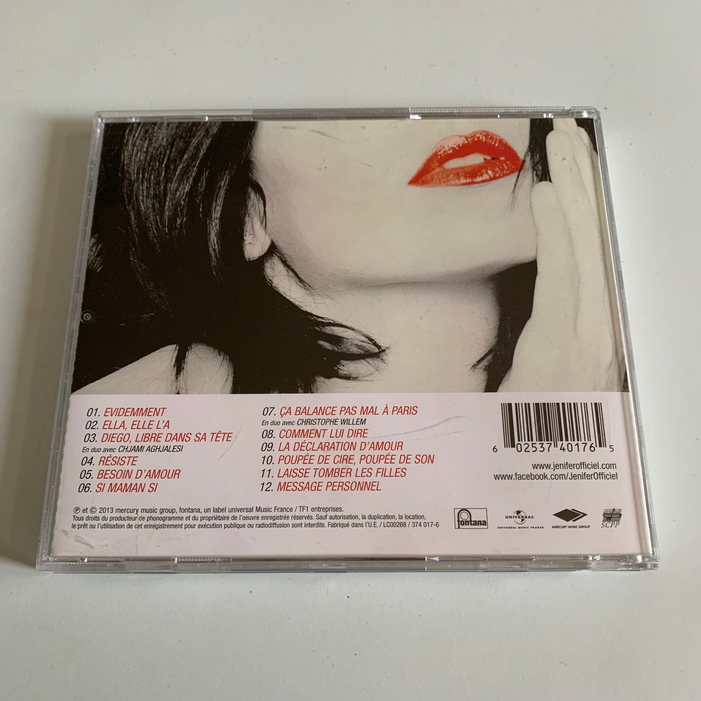 CD - Jenifer - Ma Déclaration - 2013 Occasion