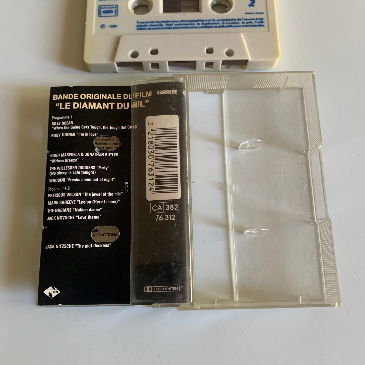 Le Diamant Du Nil - Bande Originale du Film - 1986 Occasion