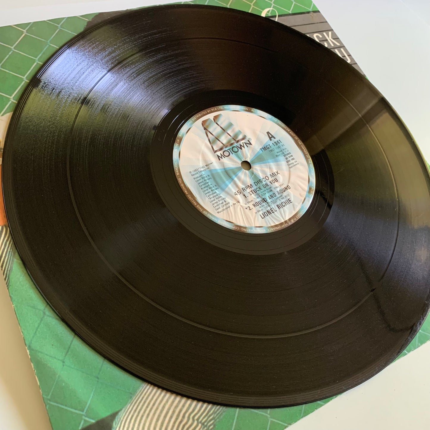 Lionel Richie - Stuck On You - Maxi 45t. 1984 Occasion