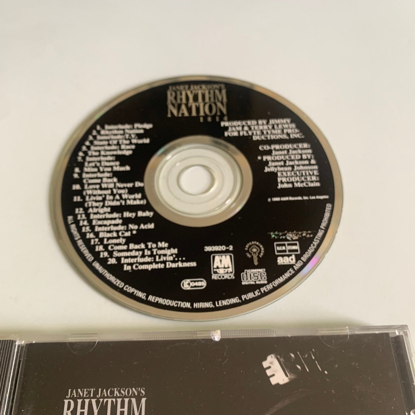 Janet Jackson’s - Rhythm Nation 1814 - 1989 Occasion