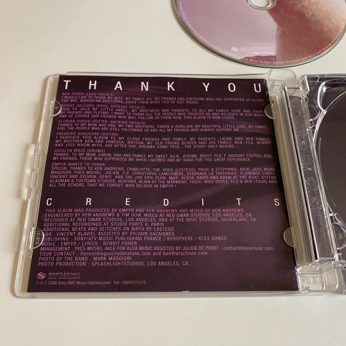 Empyr - The Peaceful Riot - 2008 Occasion