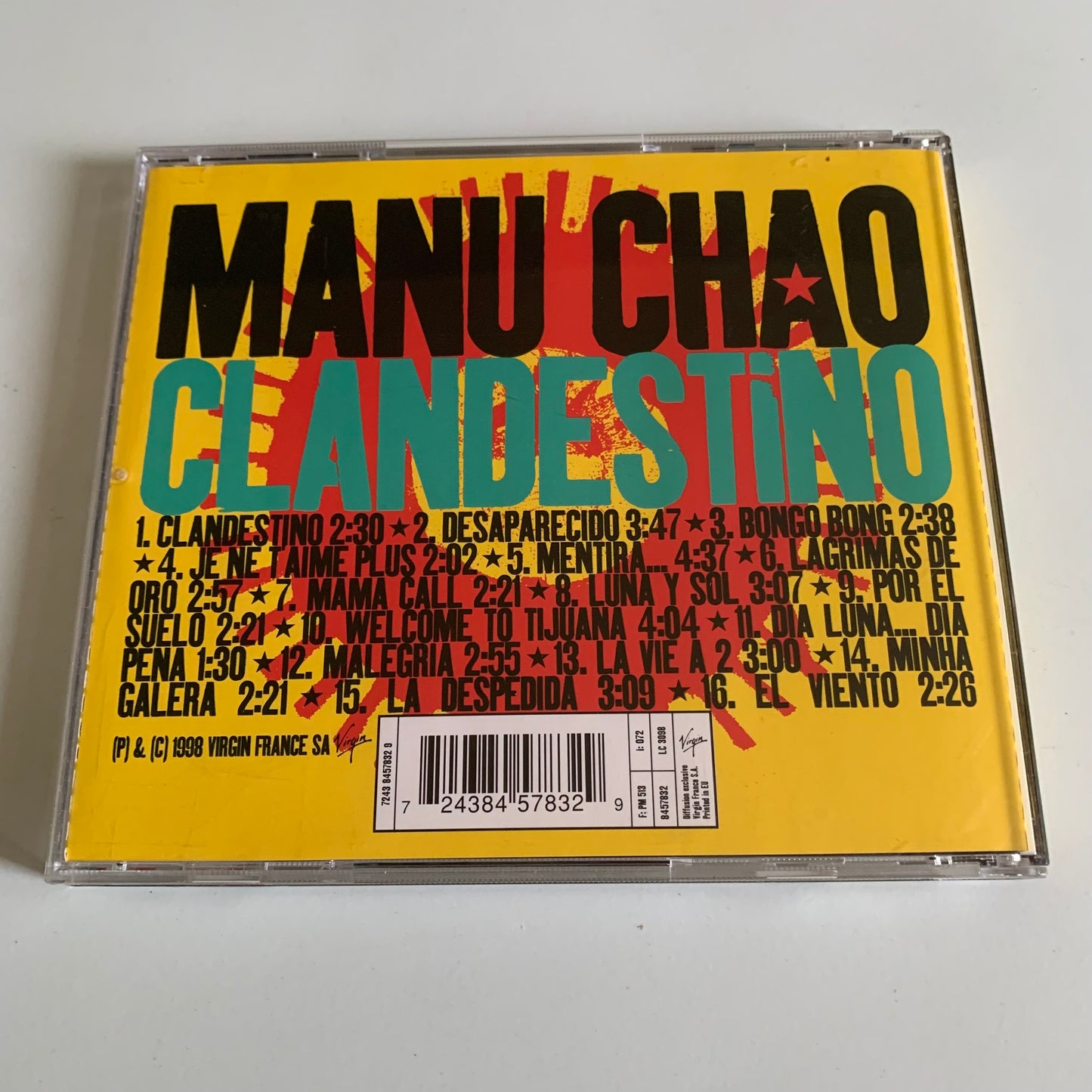 CD - Manu Chao - Clandestino - 2009 Occasion