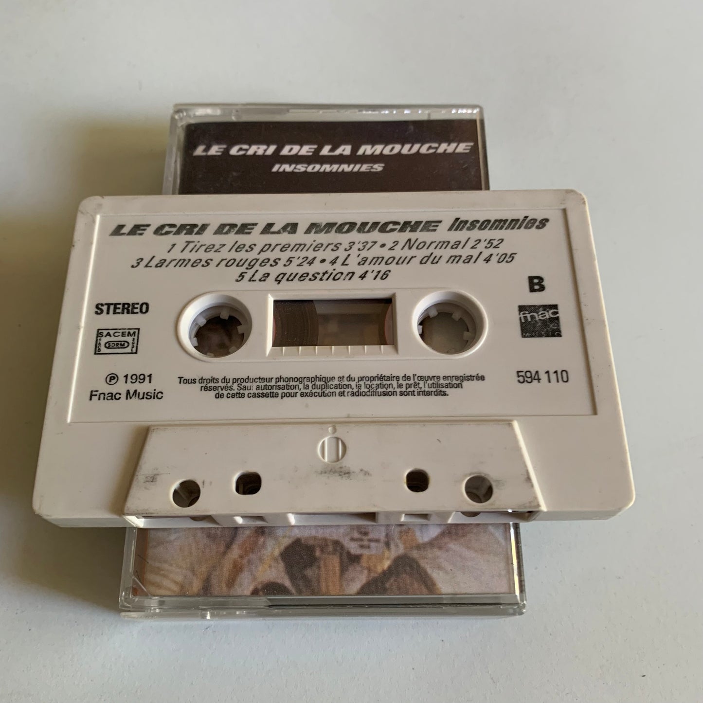 Le Cri De La Mouche - Insomnies - 1991 Occasion