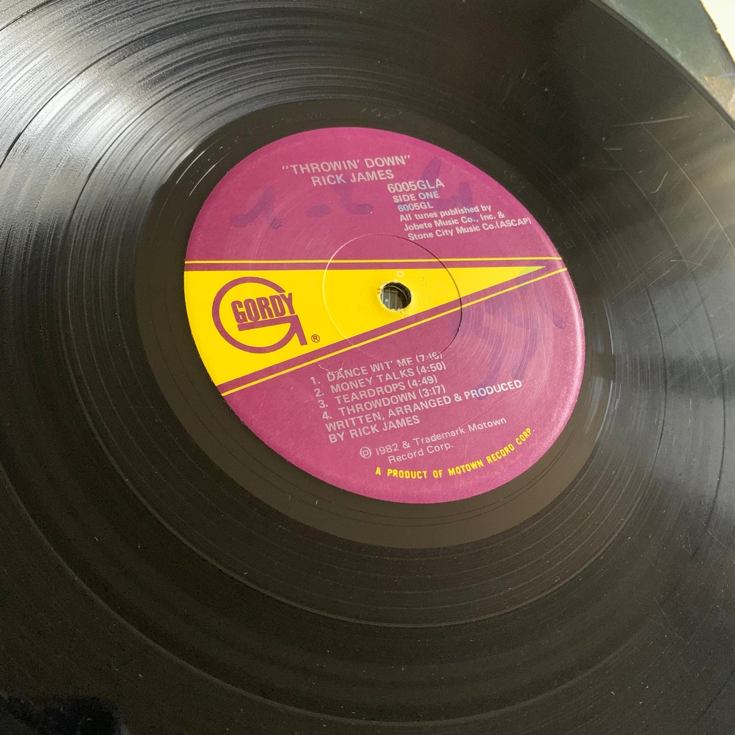 Rick James - Throwin' Down - LP 1982