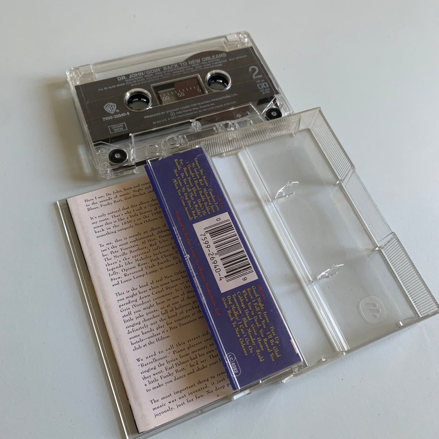 Dr. John - Goin' Back To New Orleans 1992 Occasion