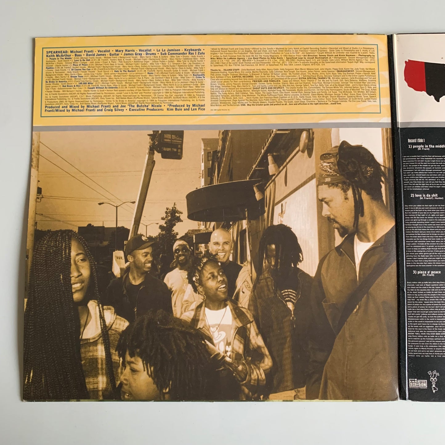 Spearhead - Home - Double LP 1994