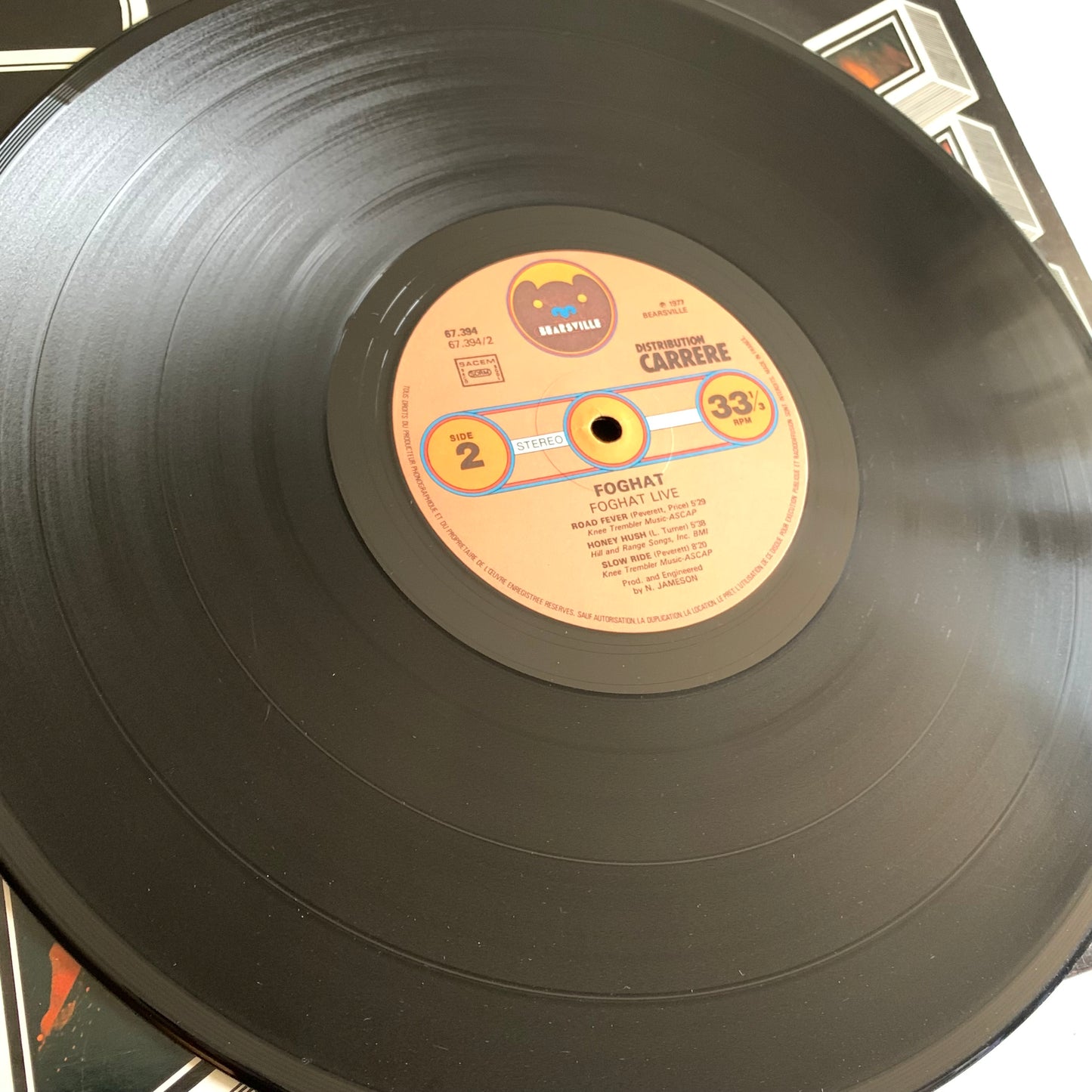 Foghat - Live - LP 1980 Occasion