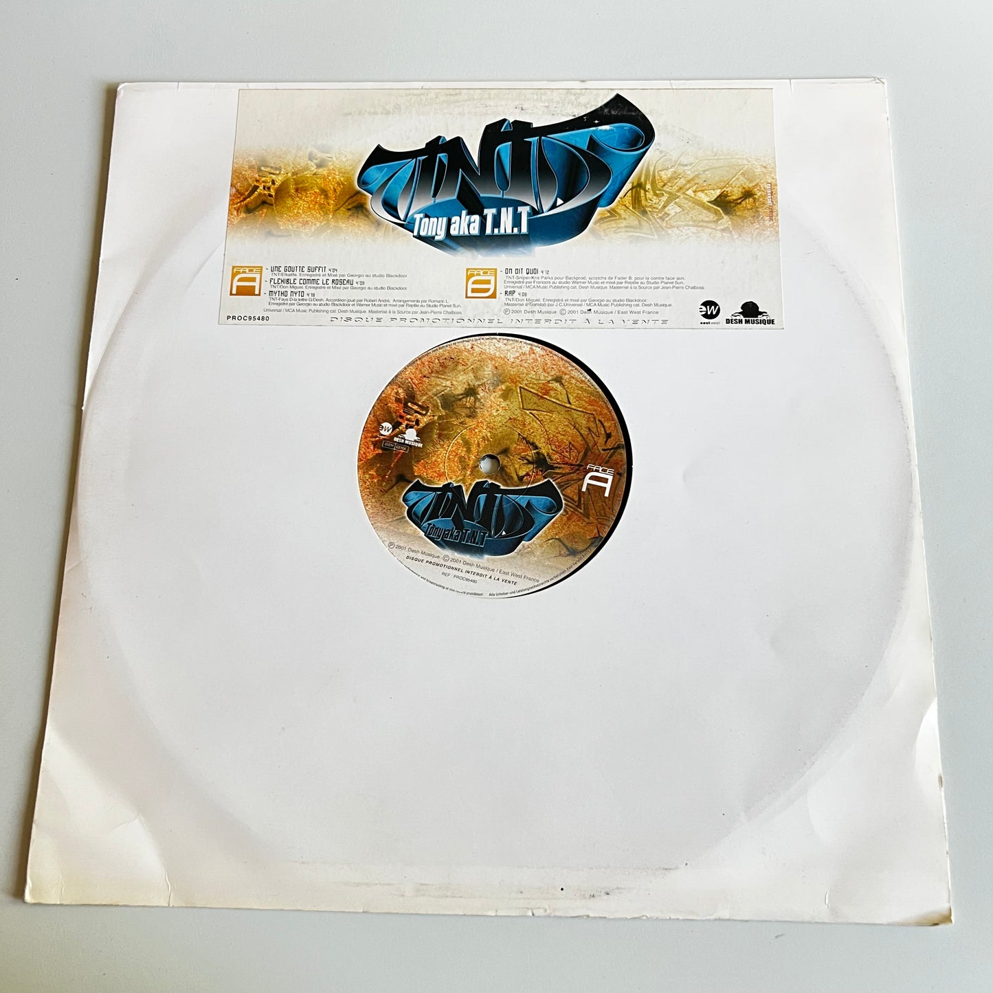 Tony T.N.T - Tony Aka T.N.T - Single Promo 2001