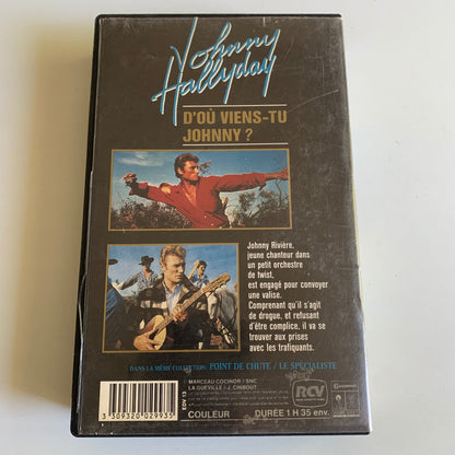 Johnny Hallyday - D’où viens-tu Johnny ? - VHS Occasion