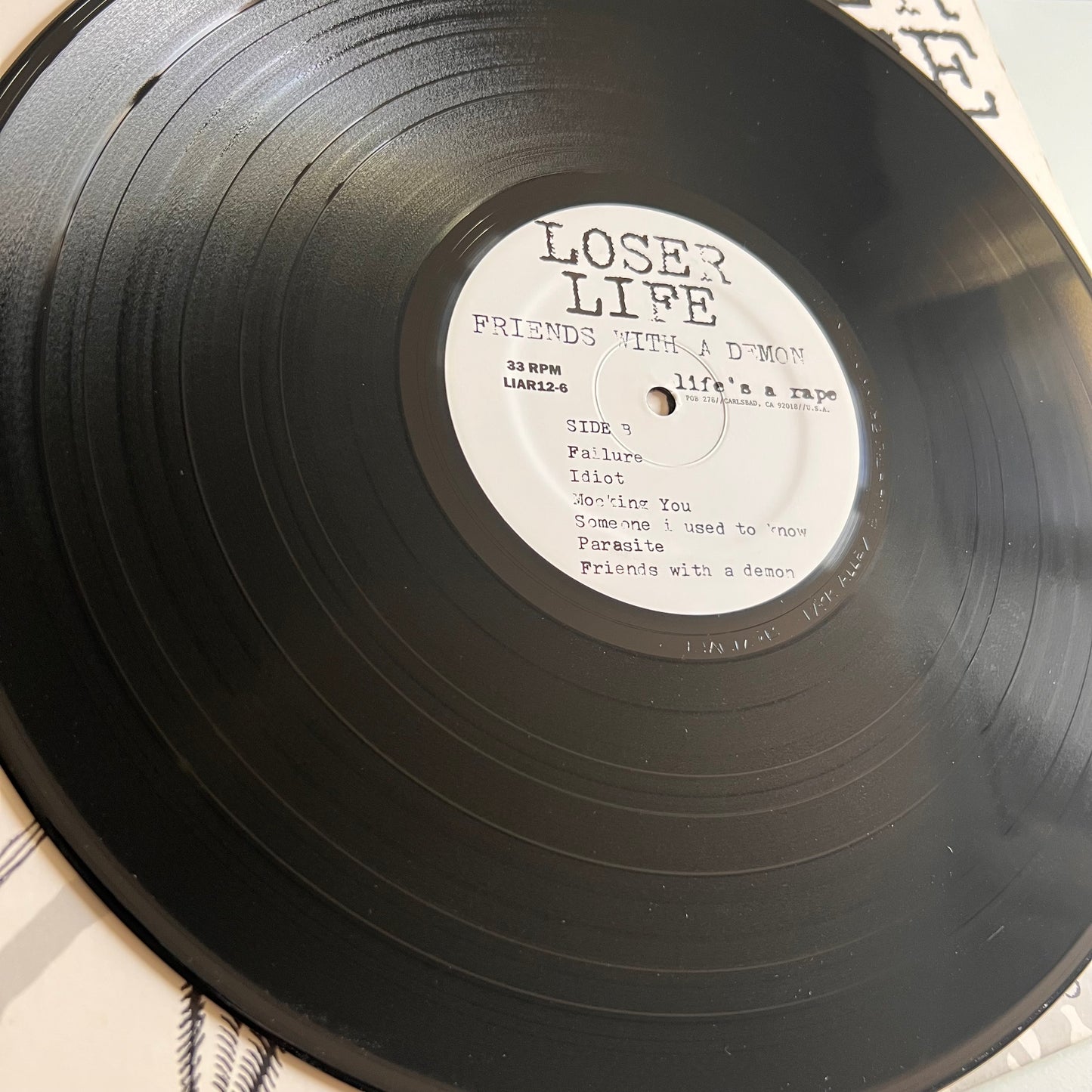 Loser Life - Friends With A Demon - LP 2009