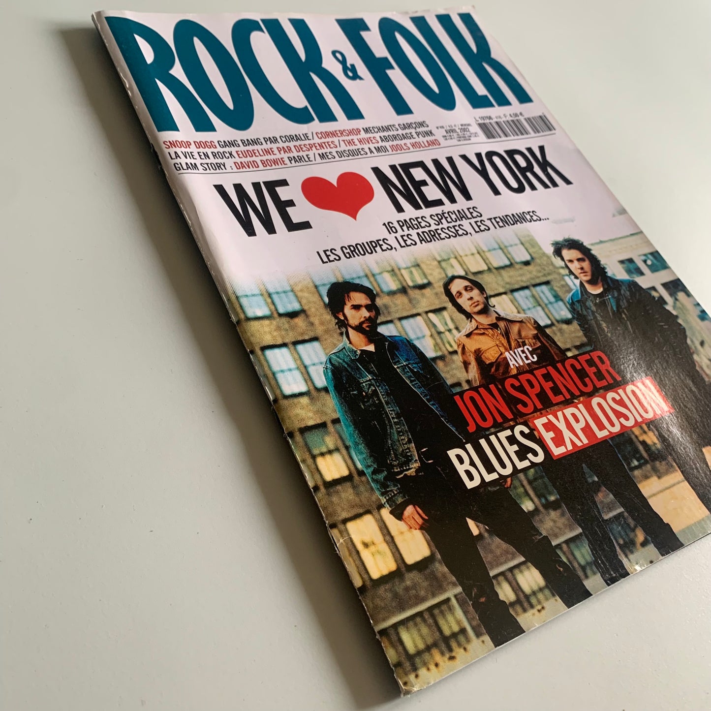 Magazine Rock & Folk - Nº416 Avril 2002