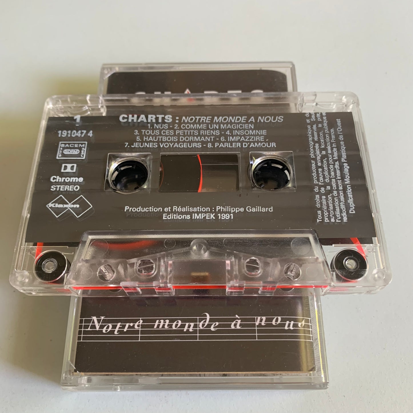 Charts - Notre Monde A Nous - 1993 Occasion