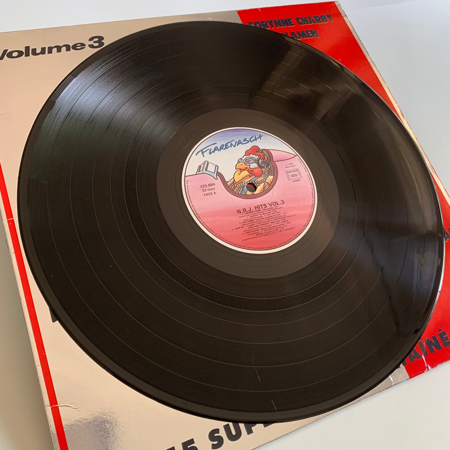 Variétés Compilation - NRJ Hits - Volume 3 - LP 1987 Occasion