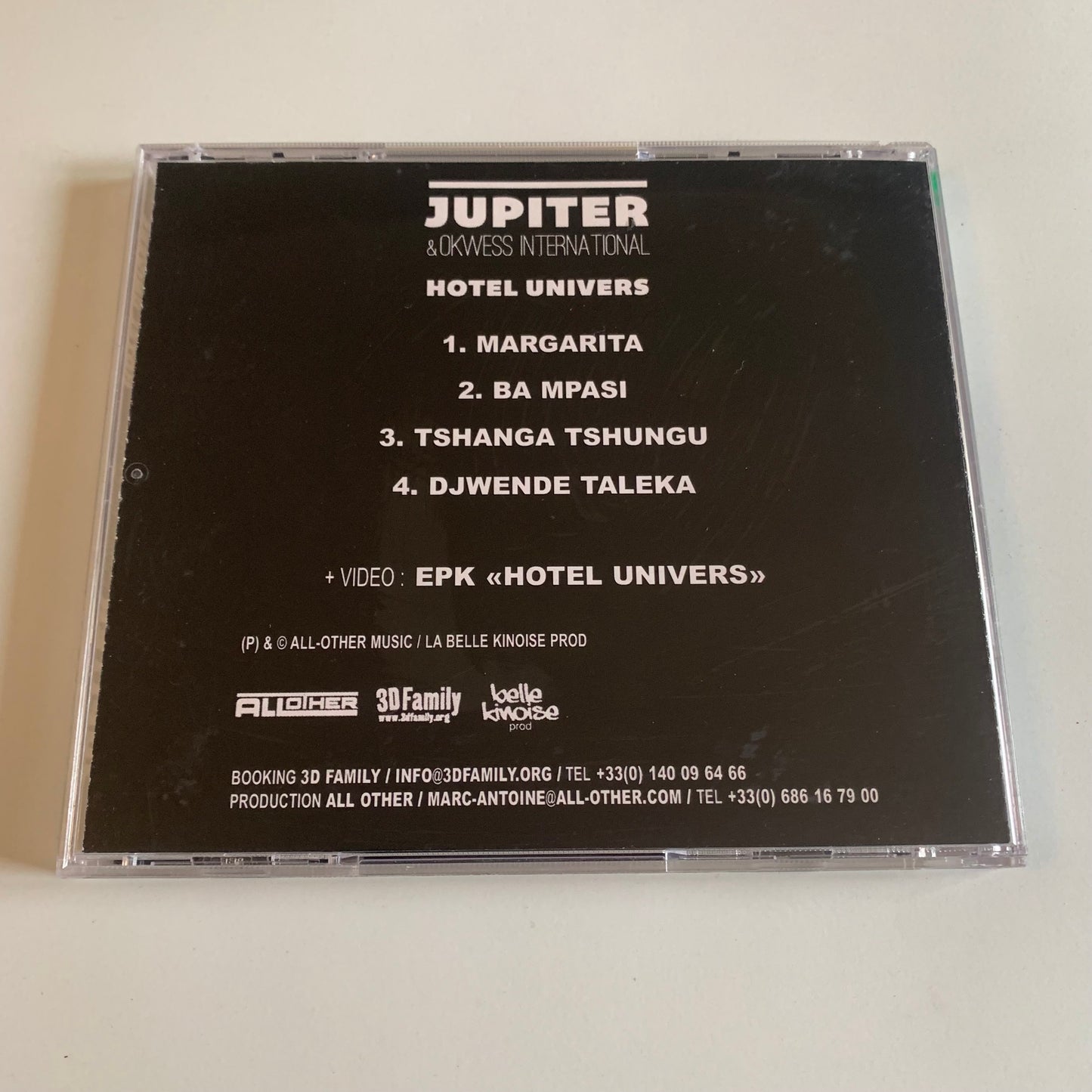 CD - Jupiter & Okwess International - Hotel Univers - Occasion