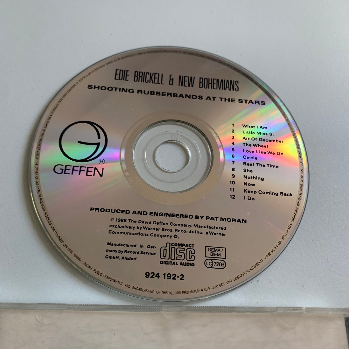 CD - Edie Brickell & New Bohemians - Shooting Rubberbands At The Stars - 1988 Occasion