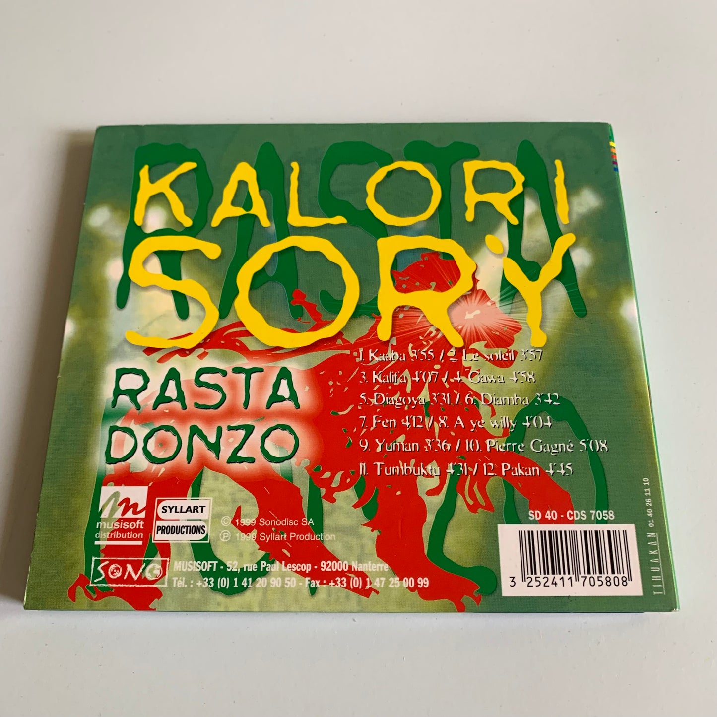 Kalory Sory - Rasta Donzo - 1999 Occasion