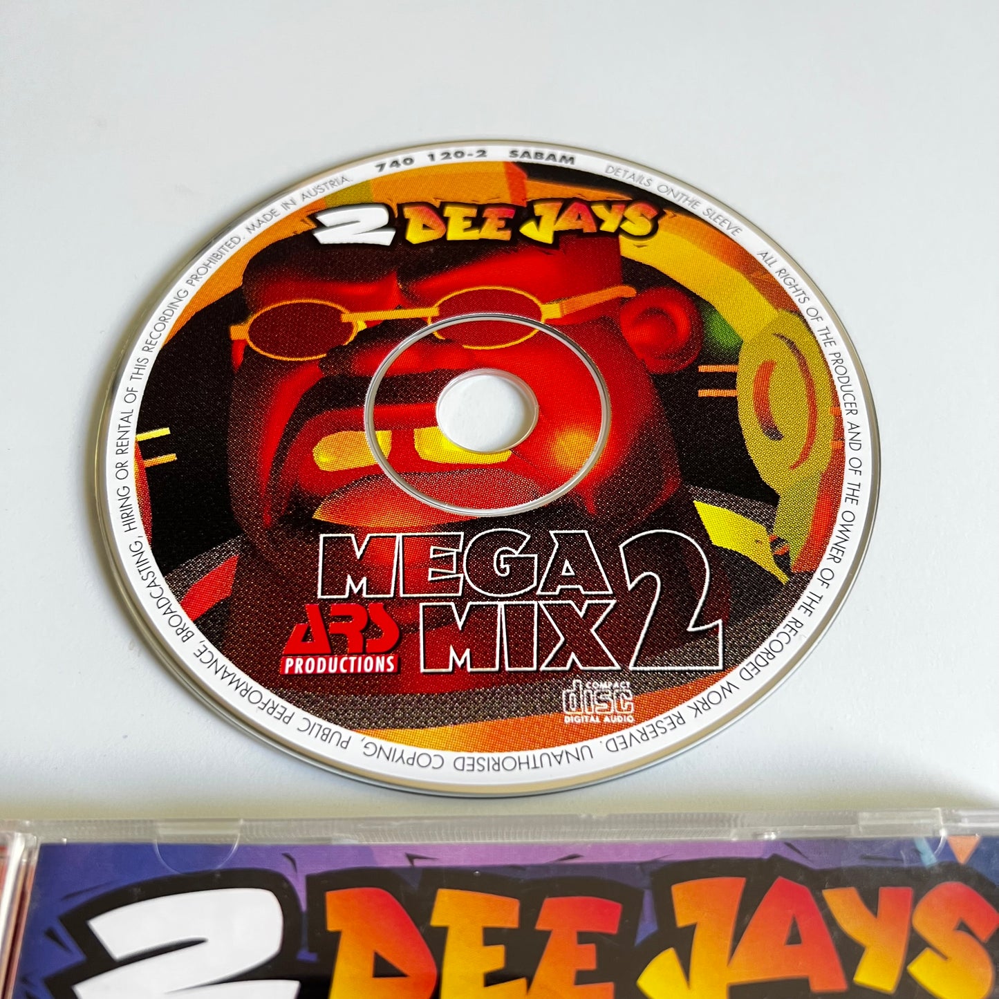 CD - 2 Dee Jays - Megamix 2 - 1995