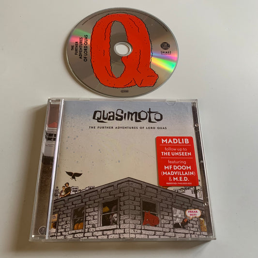 CD - Quasimoto - The Further Adventures Of Lord Quas - 2005 Occasion