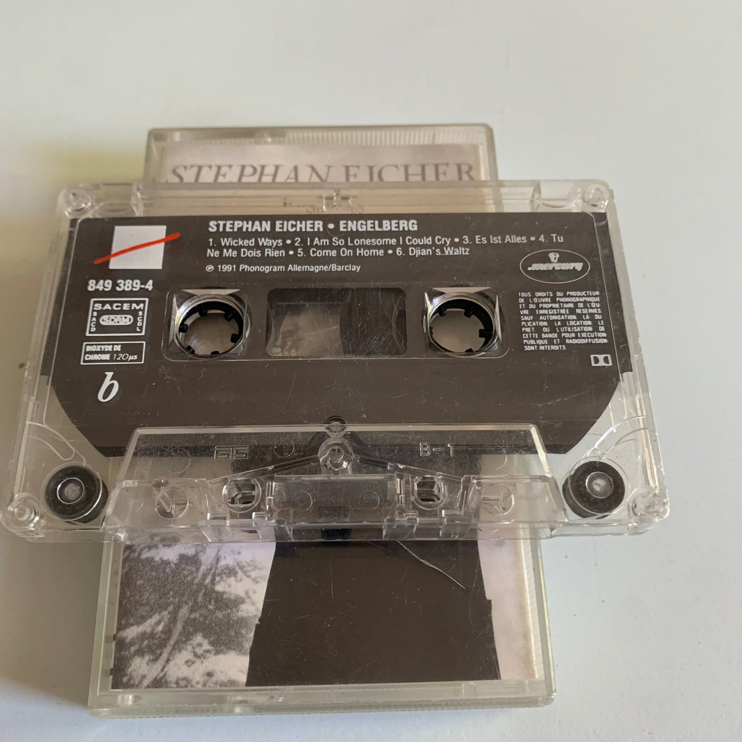 Stephan Eicher - Engelberg - 1991 Occasion