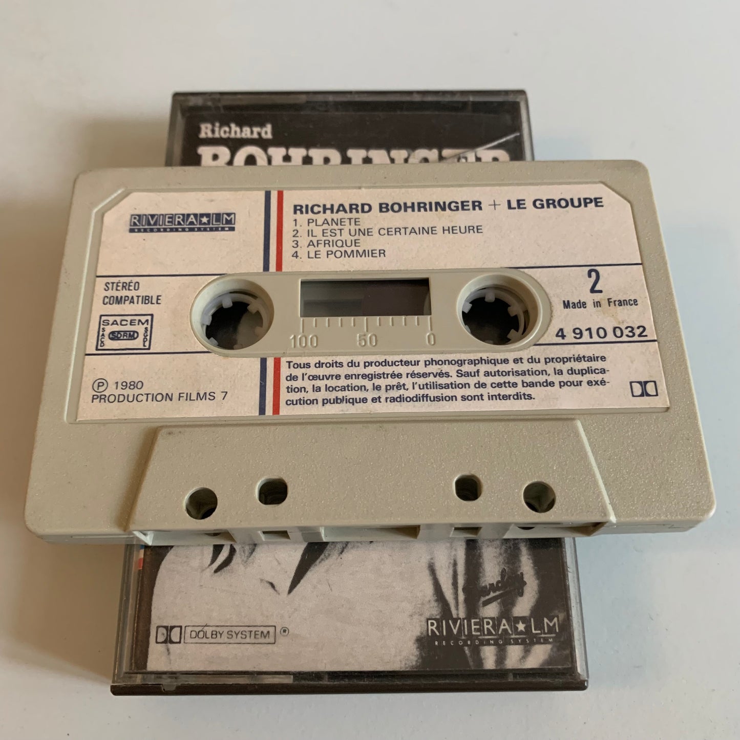 Richard Bohringer - Richard Bohringer + Le Groupe - 1980 Occasion