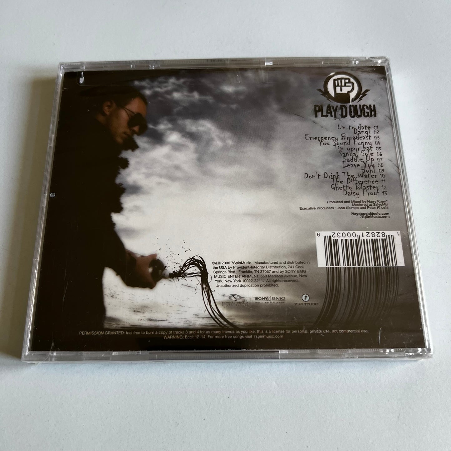 CD - Playdough - Don't Drink The Water - 2004 Neuf sous Blister