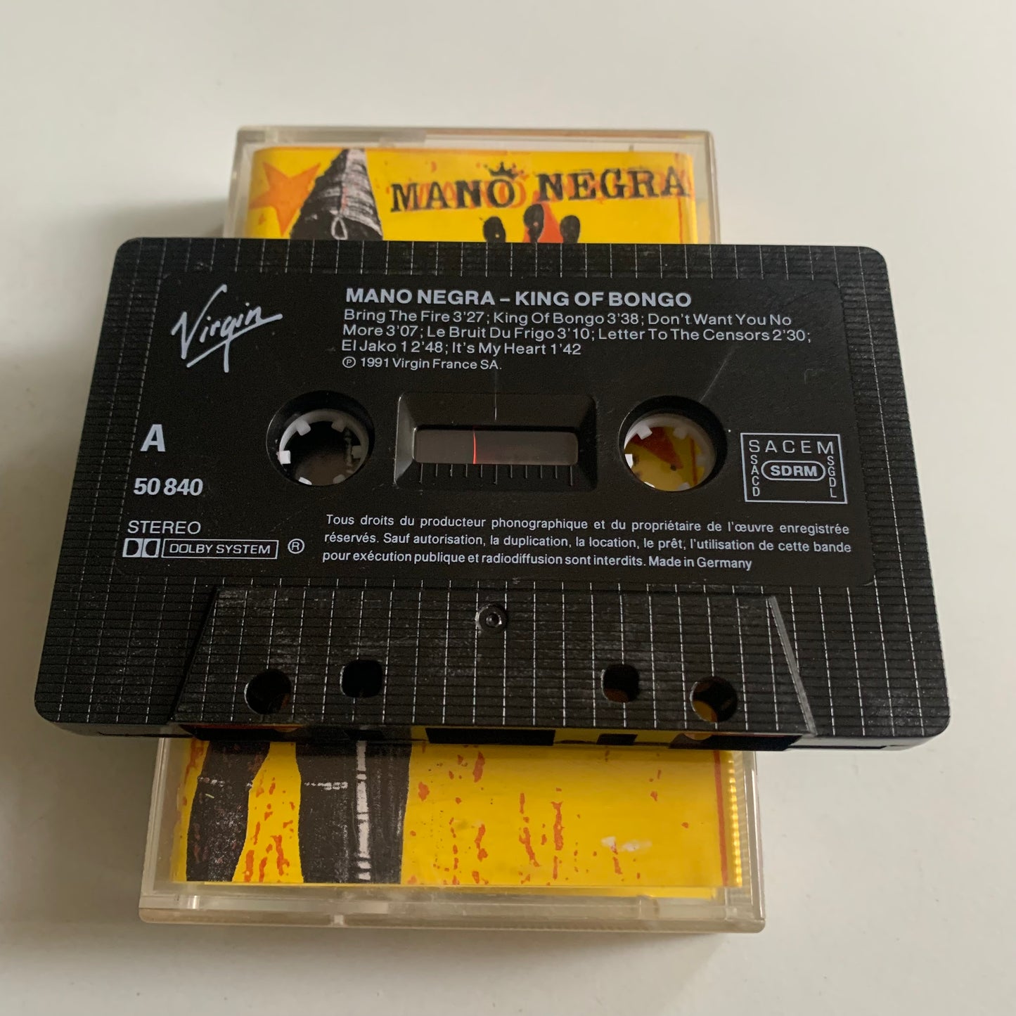 Mano Negra - King Of Bongo - 1991 Occasion