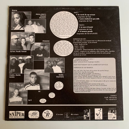 Inspiration De L' Est - Les Reurtis Du Rap Arrivent - 1996 Single Occasion