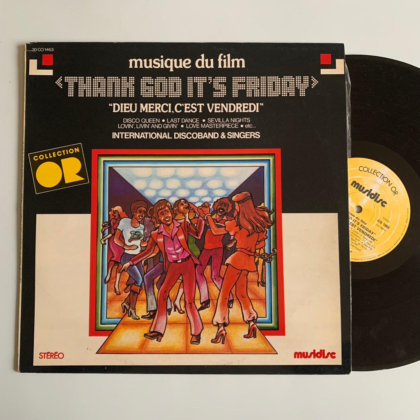 Thank God It's Friday - Musique Du Film -Dieu Merci, C'est Vendredi - LP 1978
