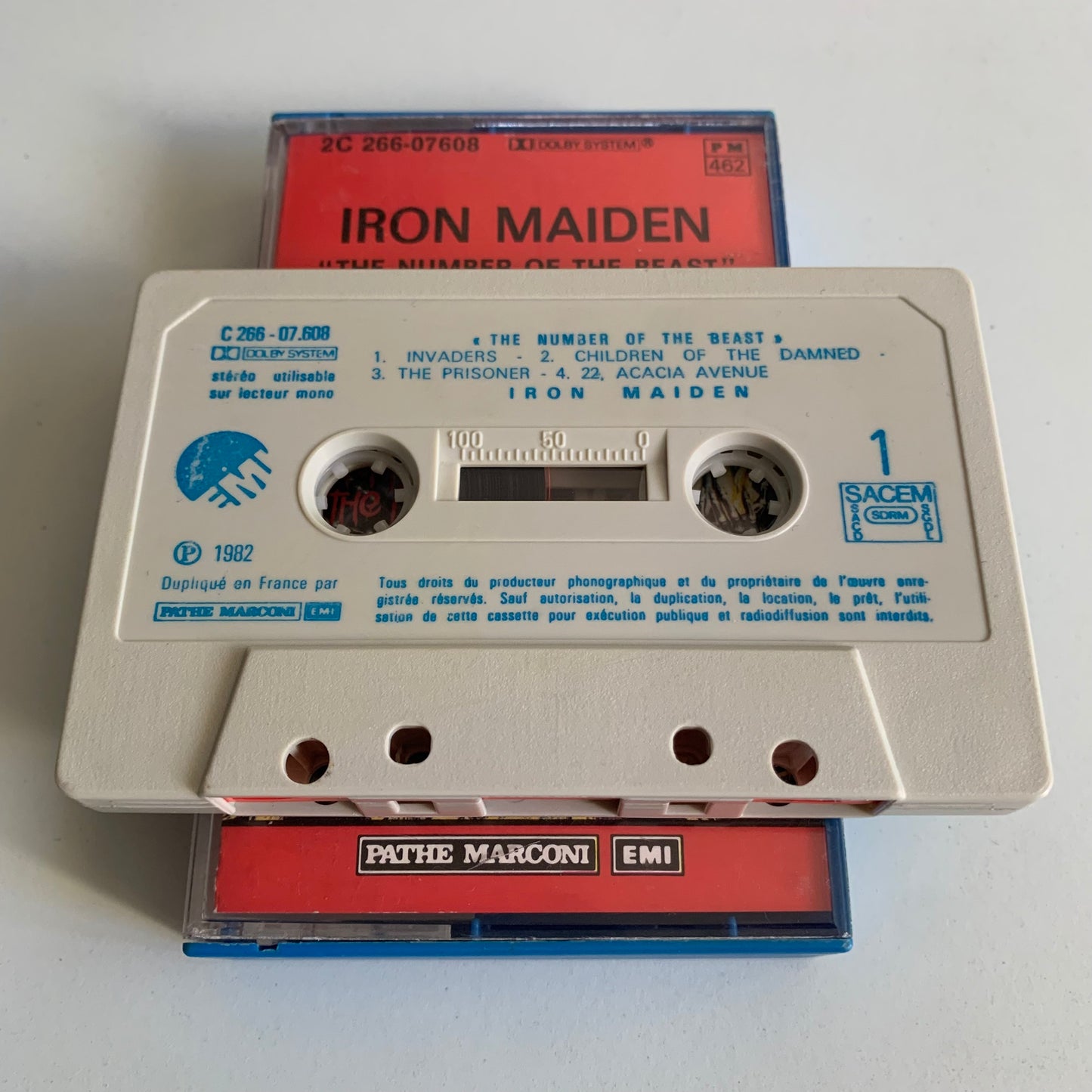 Iron Maiden - The Number Of The Beast - 1982 Occasion