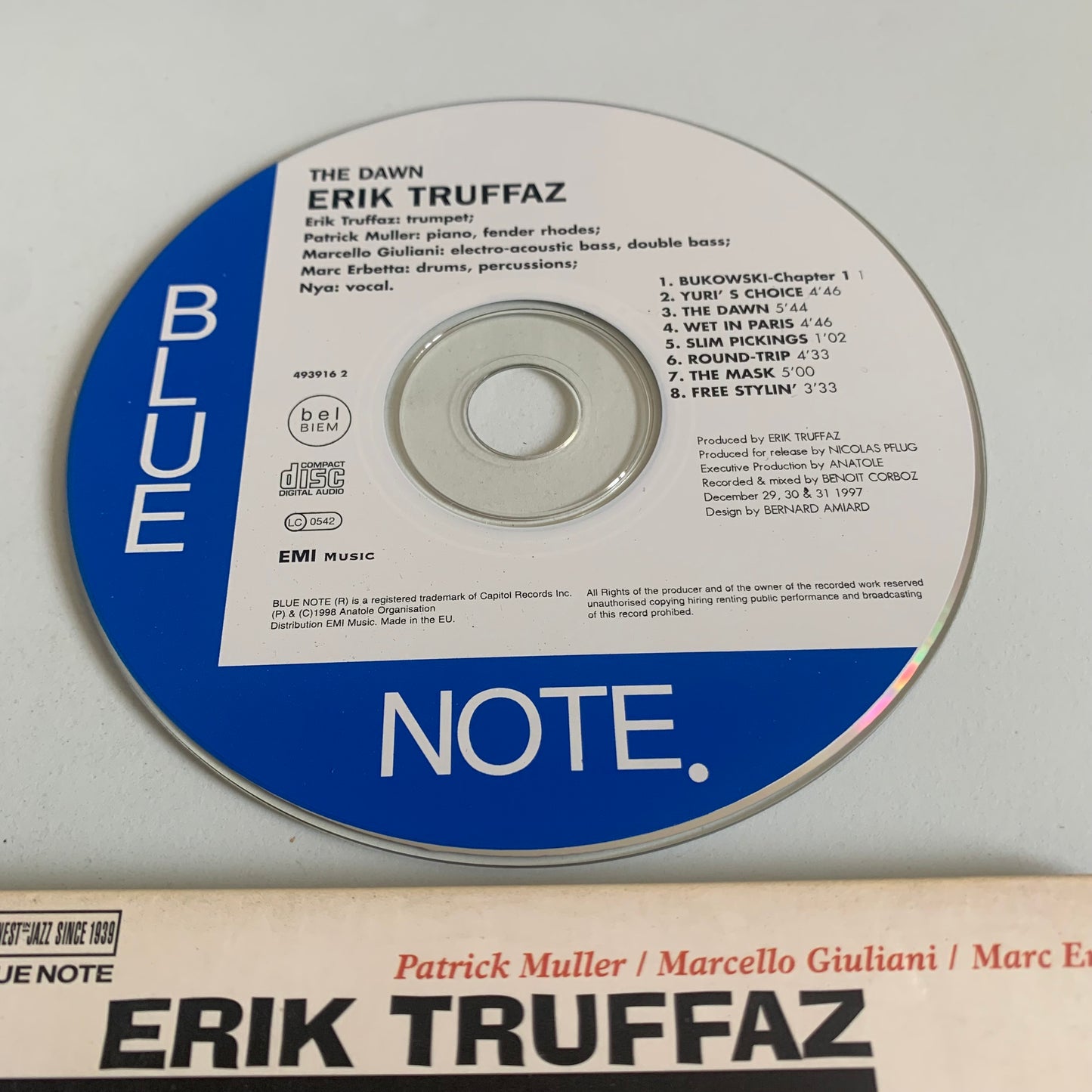 CD - Erik Truffaz - The Dawn - 1998 Occasion